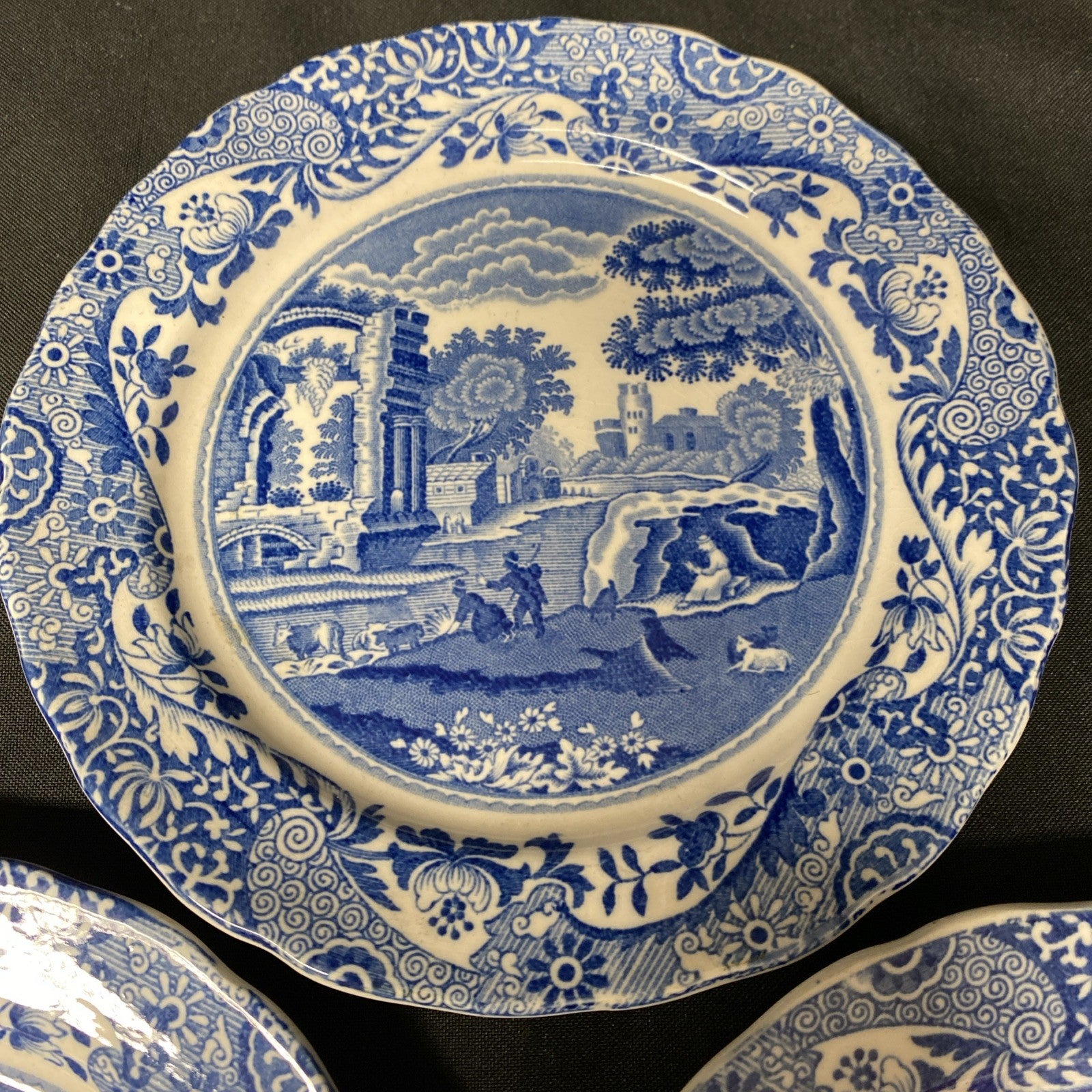 Copeland Spode's Italian Made in England x 3 Side Plates Ex. Cond - (1716)