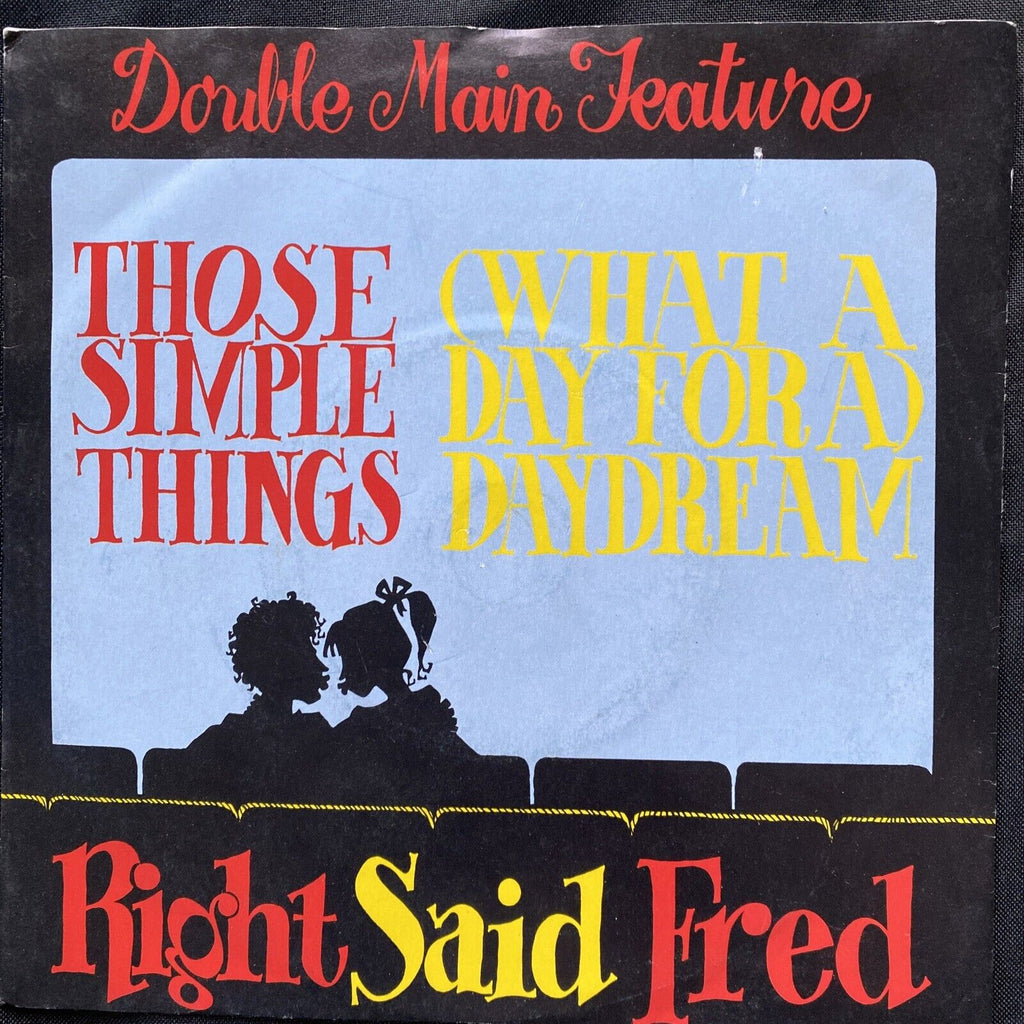 Vinyl Records 7" Singles 5 x 1980's Right Said Fred, UB40, Tracey Ullman -(9466