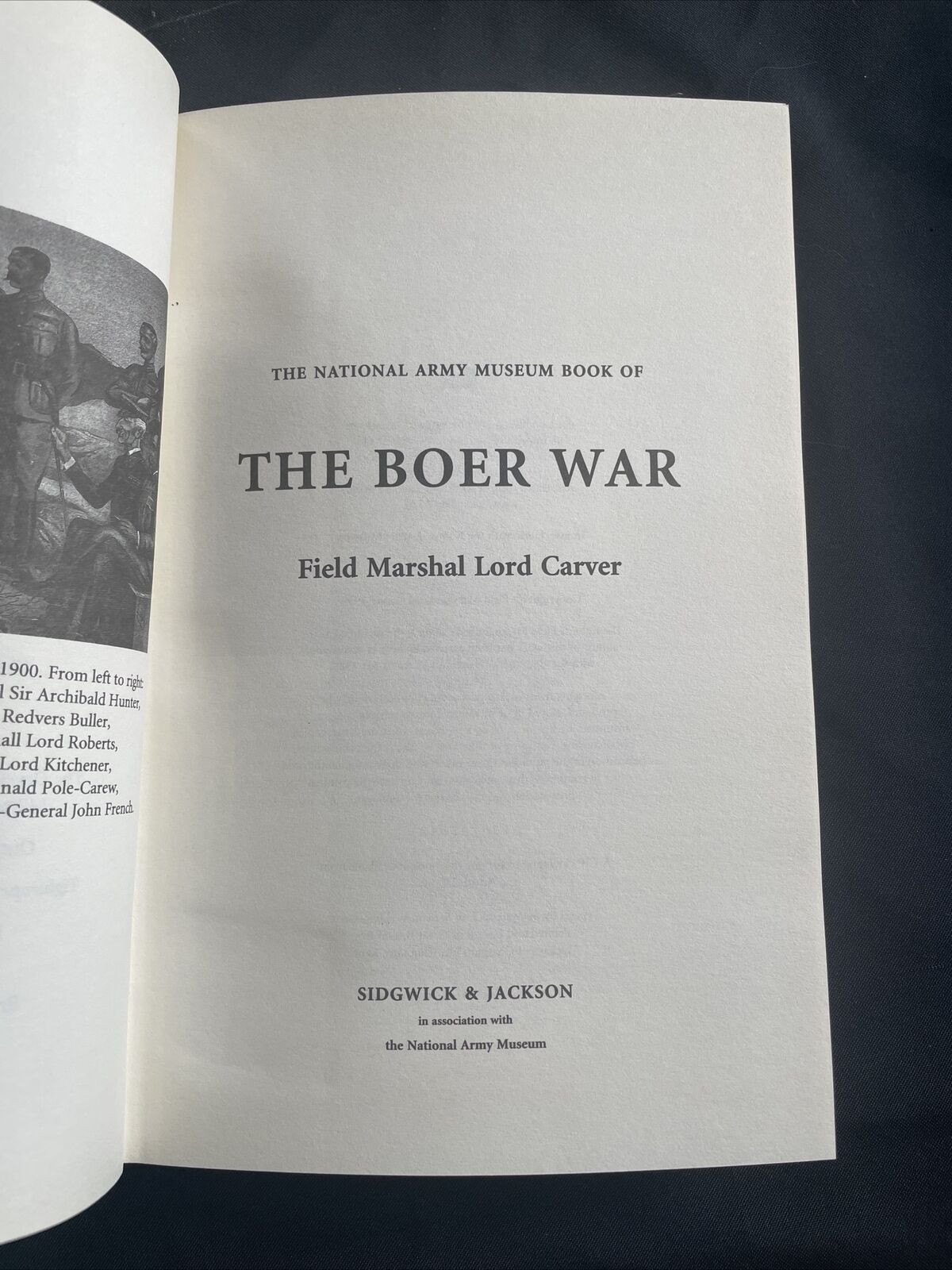 BOOK - The BOER WAR - Field Marshal Lord Carver 1st Ed HB+DJ - (9495)