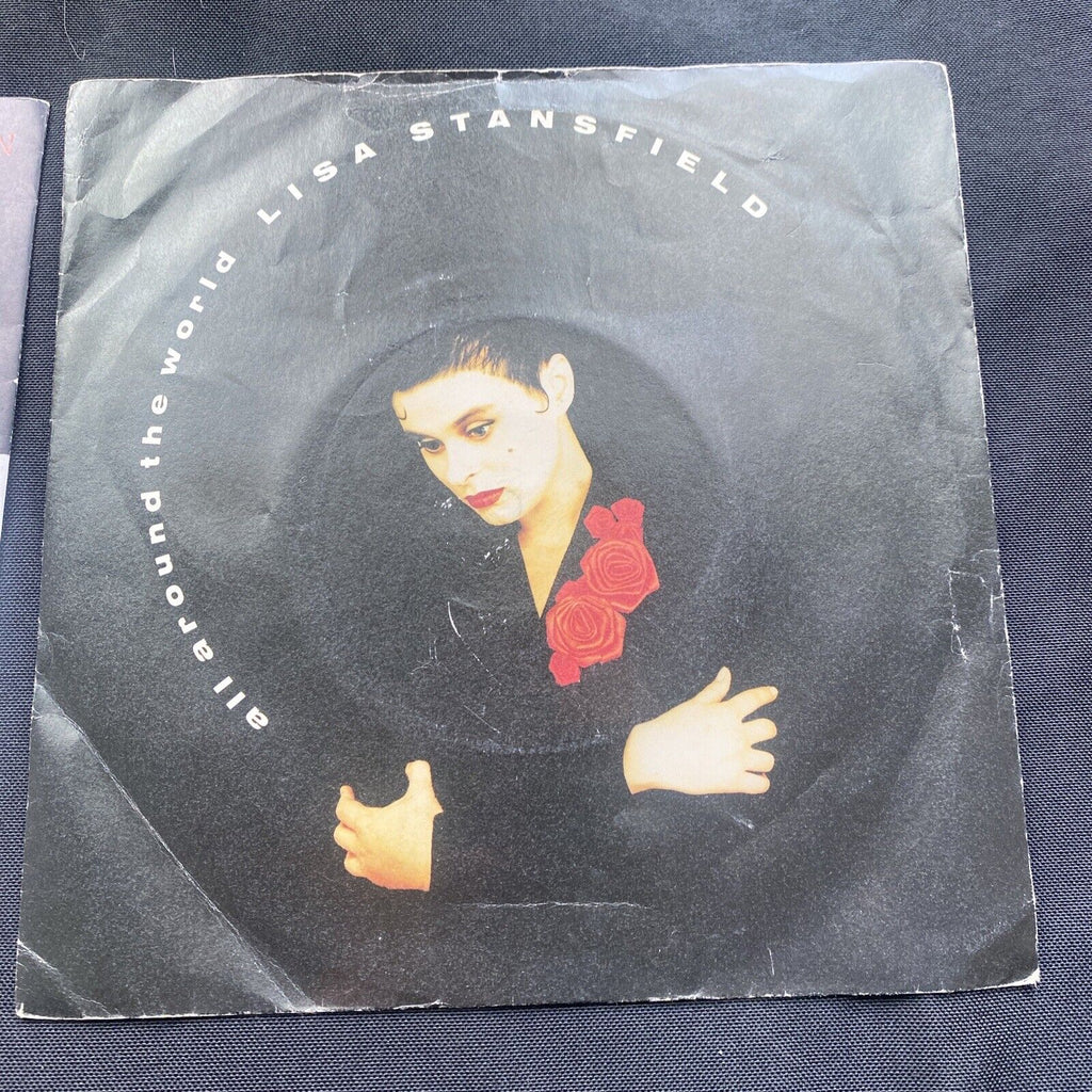 Vinyl Records 7" Singles 5 x 1980's Marti Webb, Madness, Lisa Stansfield -(9468