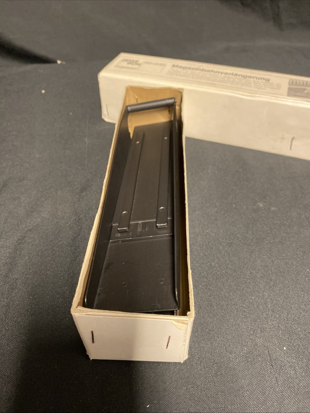 Zeiss Ikon Projector Magazine Extension rails x 2 Vintage West Germany - (1781)