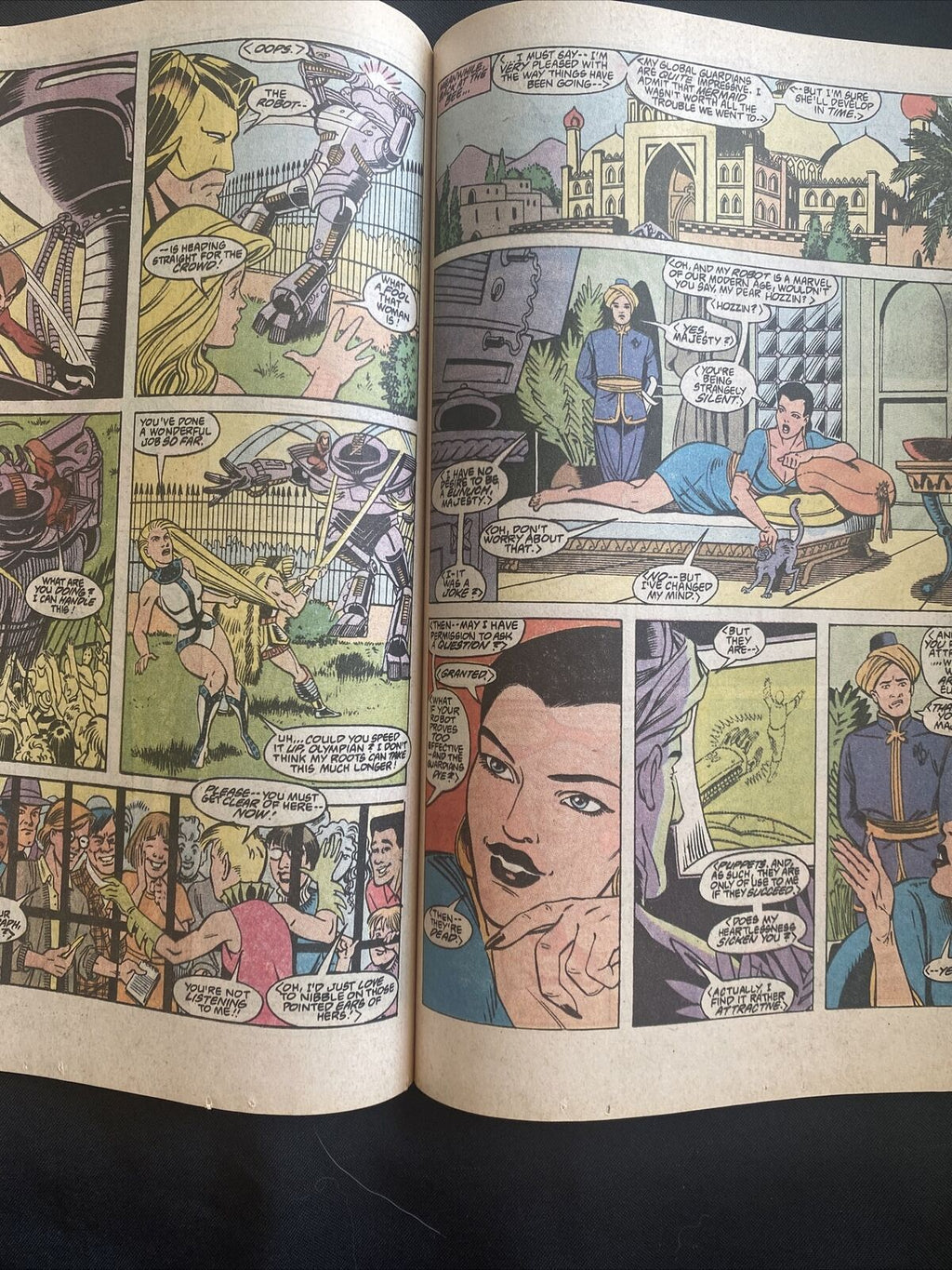 COMIC - DC Comics Justice League EUROPE -ANNUAL 1990  (8799)
