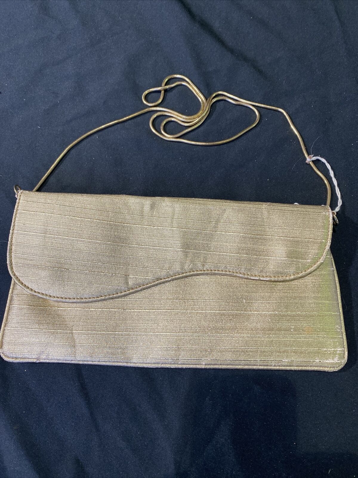 Vintage Handbag Inma Domenech Fantastic condition with gold chain - (8435)