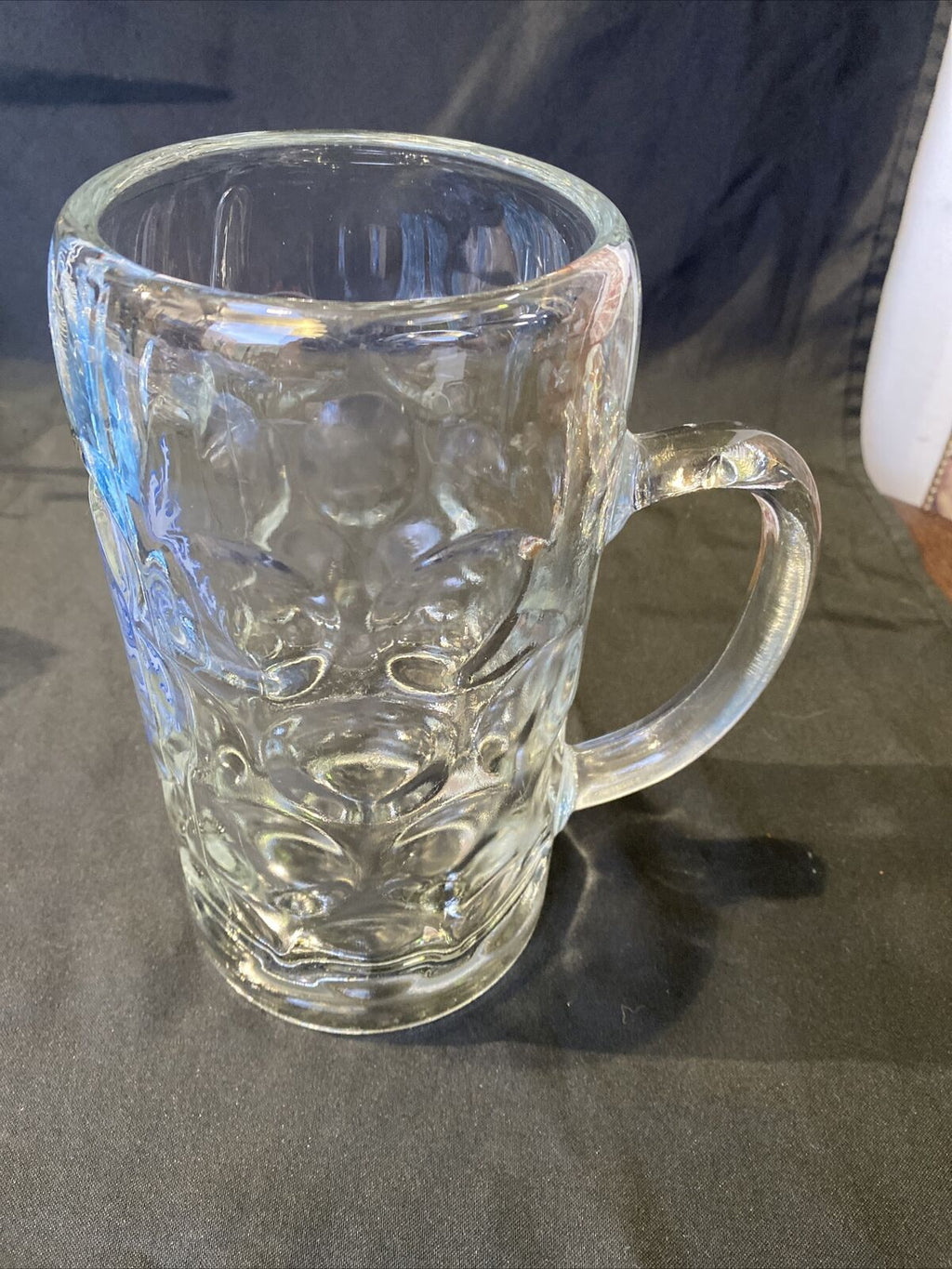 Vintage Lowenbrau Munchen Seit 1383 1 Litre HEAVY Dimple Stein - (8485)