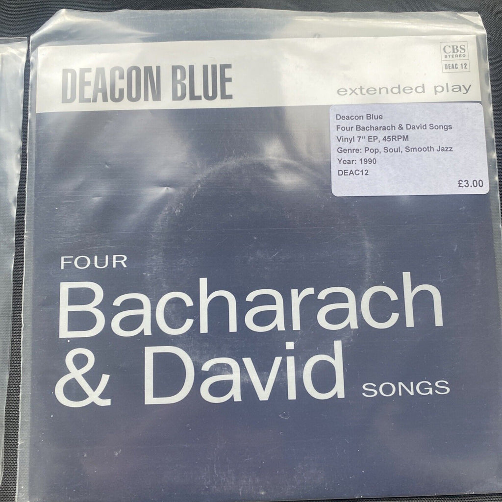 Vinyl Records 7" Singles 5 x 1980's Damian, Deacon Blue, Coulor Field Etc -(9480