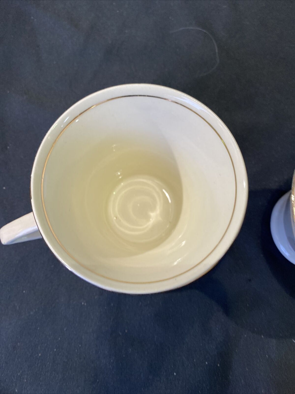 Antique Art Deco 1930's Crownford Ford & Sons 3 x Tea Cups - (8487)