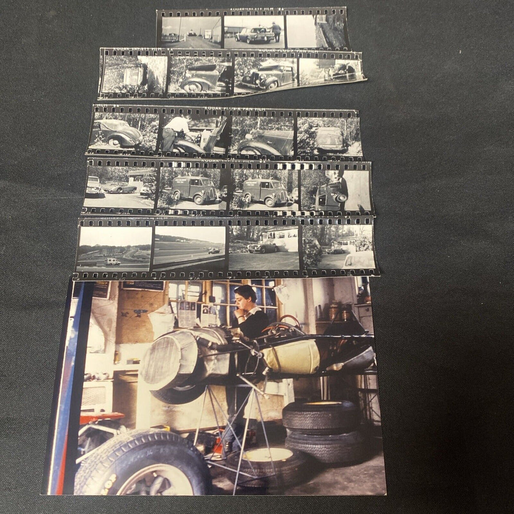 John Dillamore 1960's Racing car photos originals Very interesting lot -(5012)