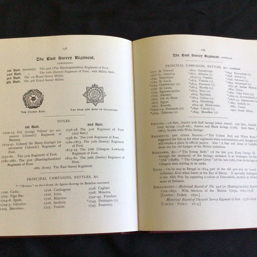 J.S. Farmer The Regimental Records if The British Army 1660-1901 book - (9732)