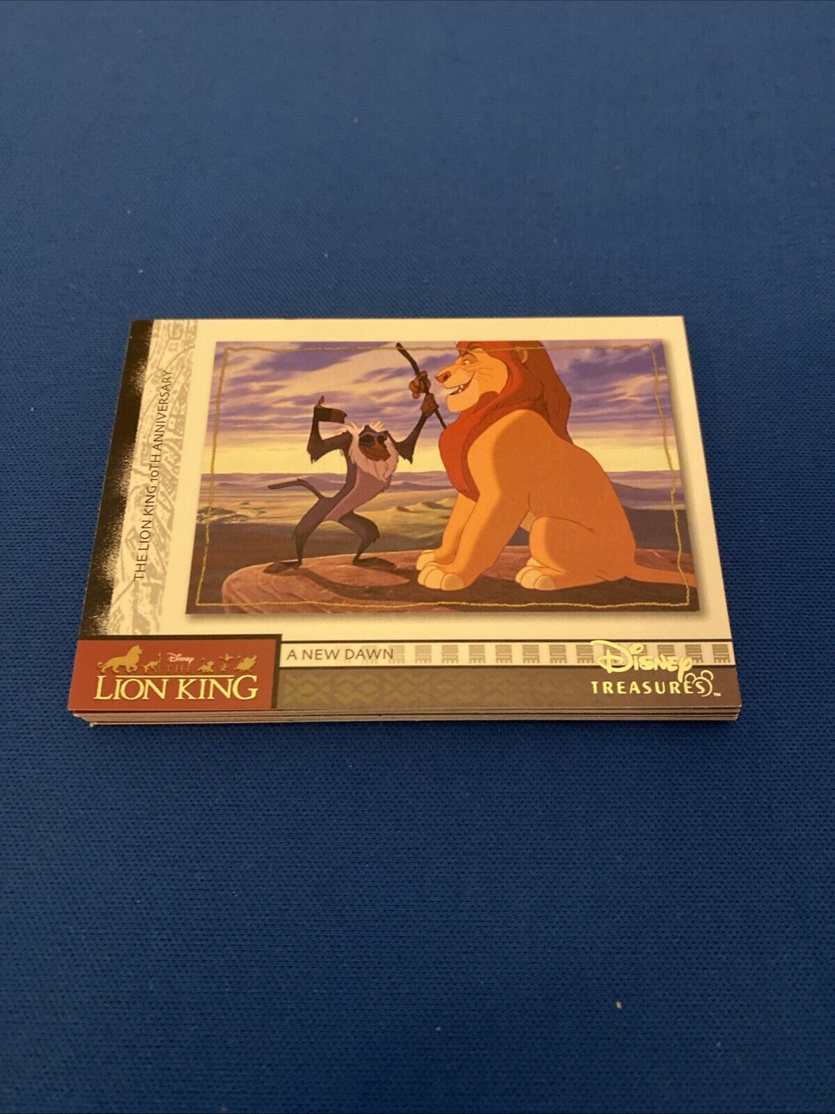 Upper Deck 2003 Disney Treasures Lion King FULL SET  x10 Trading Cards (5760