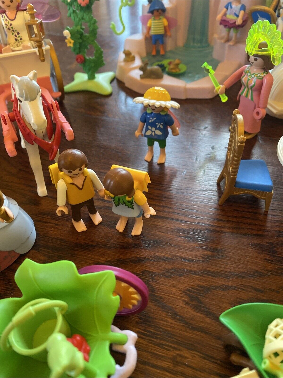 Playmobil Vintage Fairies Evil Queen Good King & Queen 15 figs  -(5868)