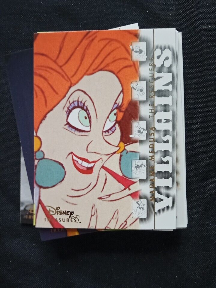 Upper Deck 2003 Disney Treasures Series Set 6 missing x 84 Trading Cards -(5739)