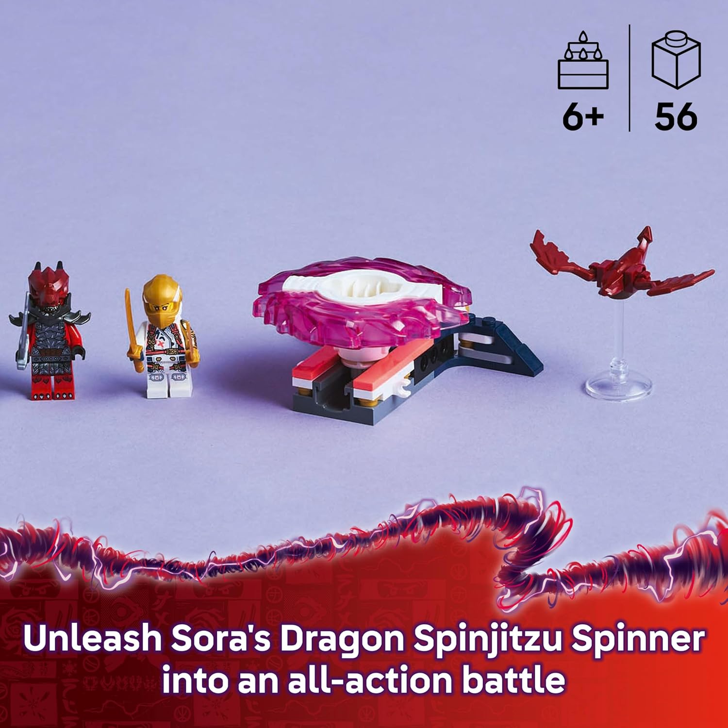 LEGO Ninjago - Sora's Dragon Spinjitzu Spinner - 71824