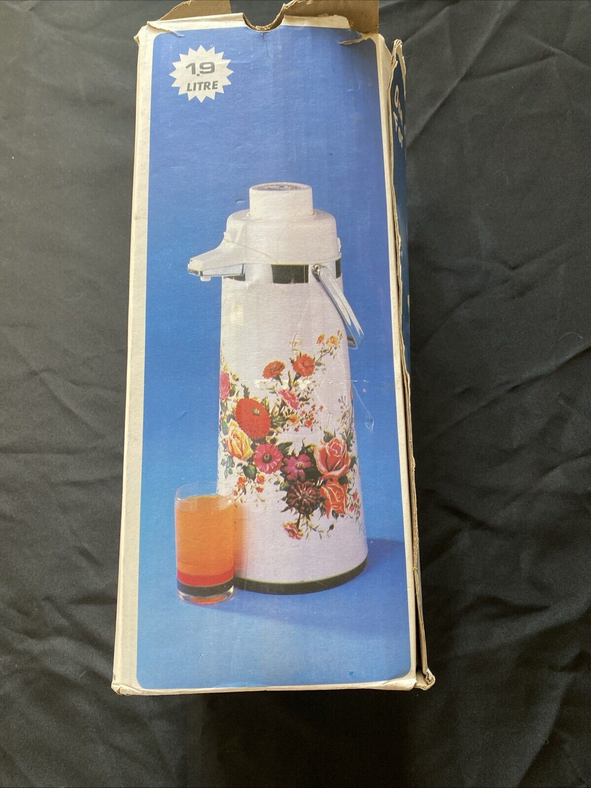 Vintage Flask Taiwan Pump-Pot Pump Pot Hot/Cold Drinks Dispenser 70s Large (5889