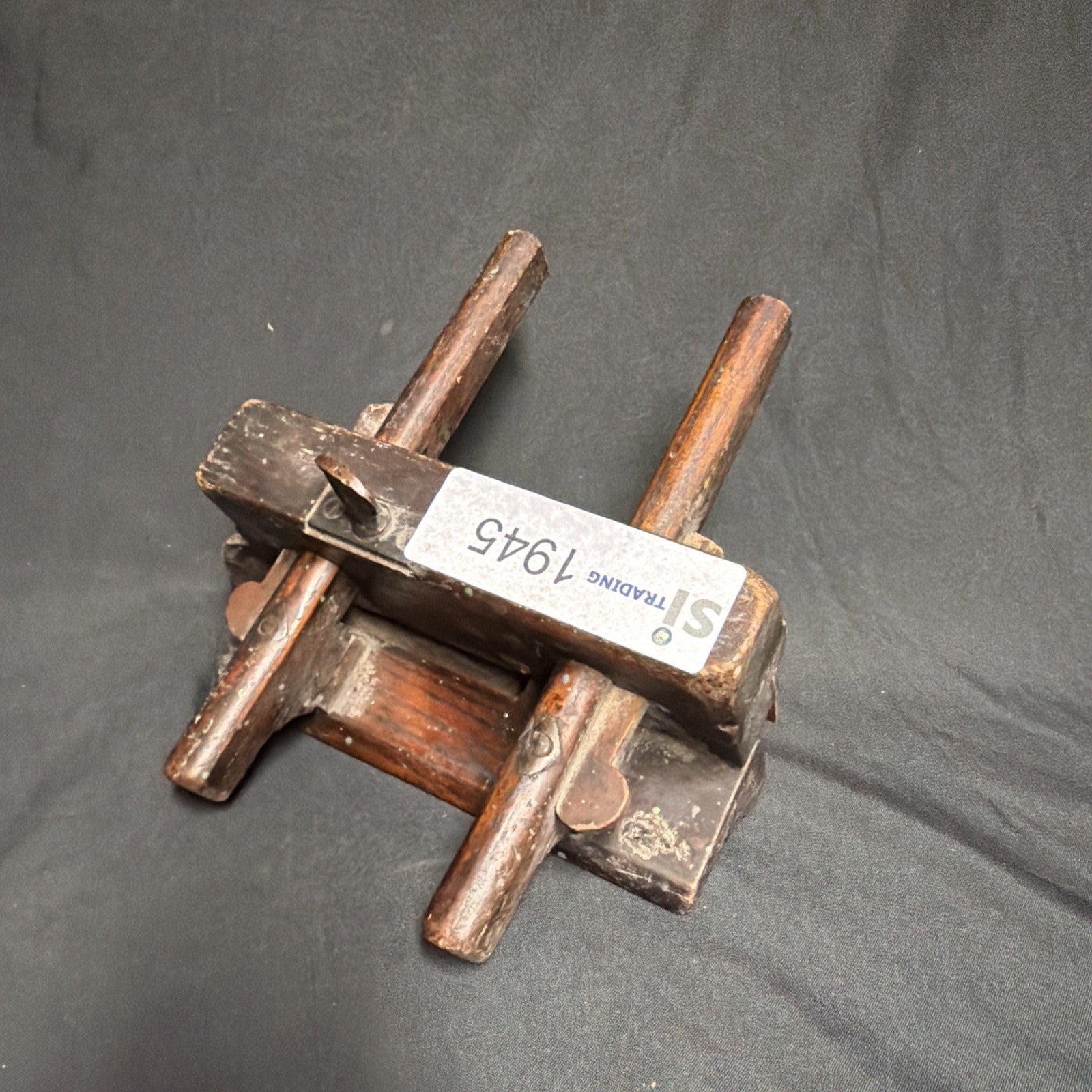 Antique British Wooden Plough Plane 9.5" - (1945)