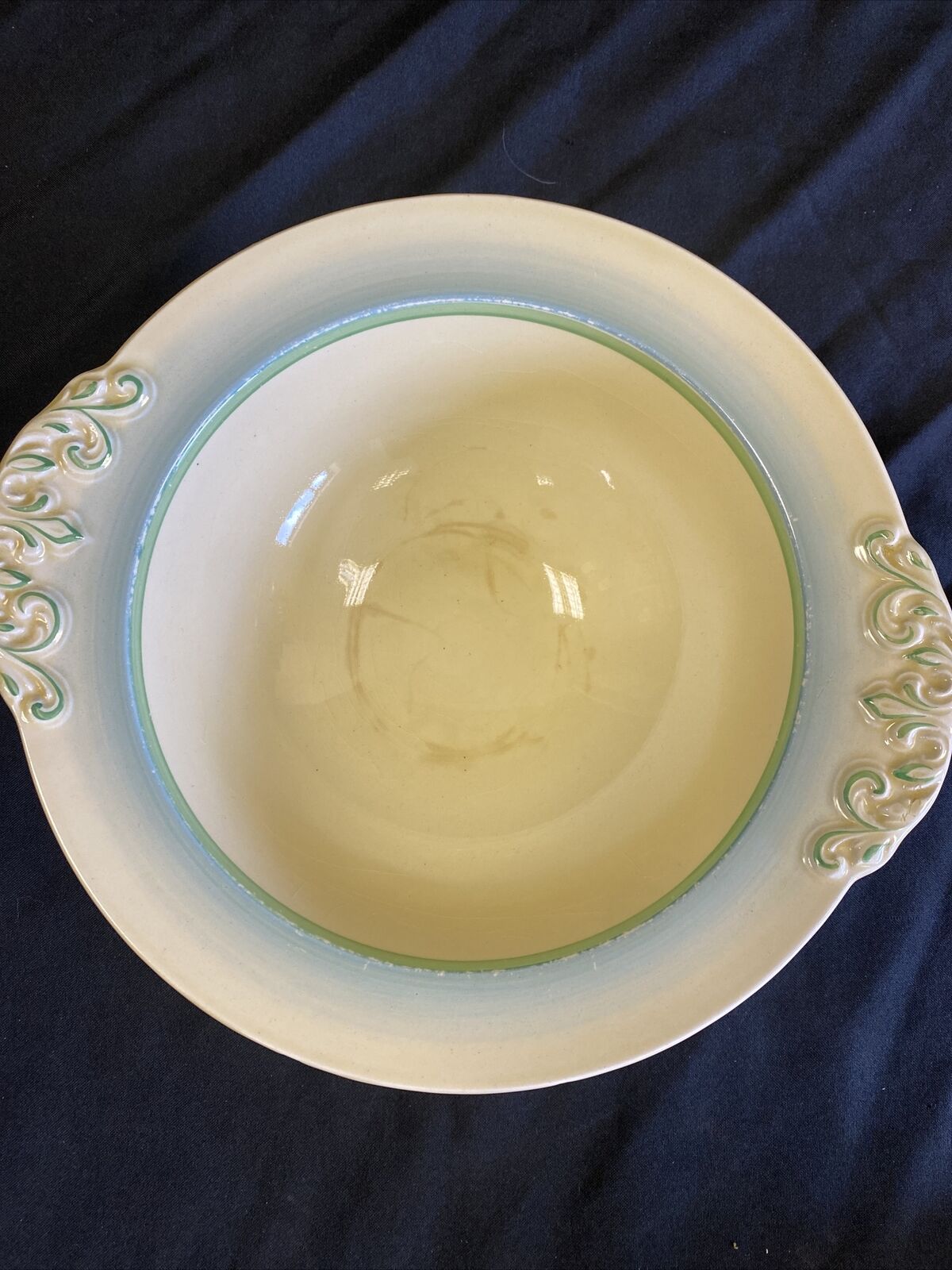 Clarice Claiff Crocus Design Newport Pottery - Tureen and Lid 26cm - (7662)