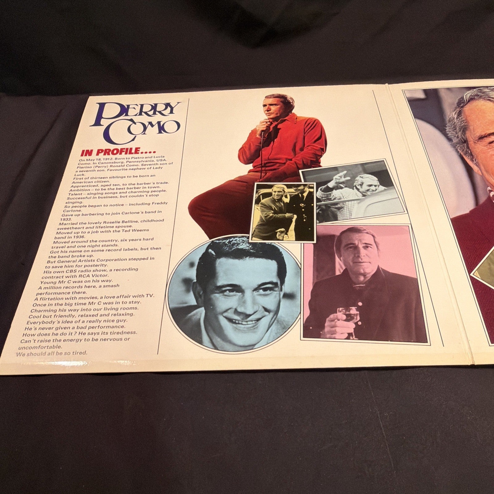 VINYL RECORD - Perry Como 40 Greatest Hits 2 x LP - 1975 - (1431)