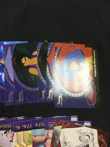 Upper Deck Disney Treasures S3 Trading cards x27 Chase Pooh Silly Aladdin -(6304
