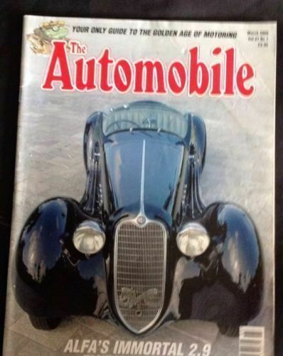 The Automobile Magazine - March 2009 Vol 27  No 1 - Alfa Romero 2.9 - (749)