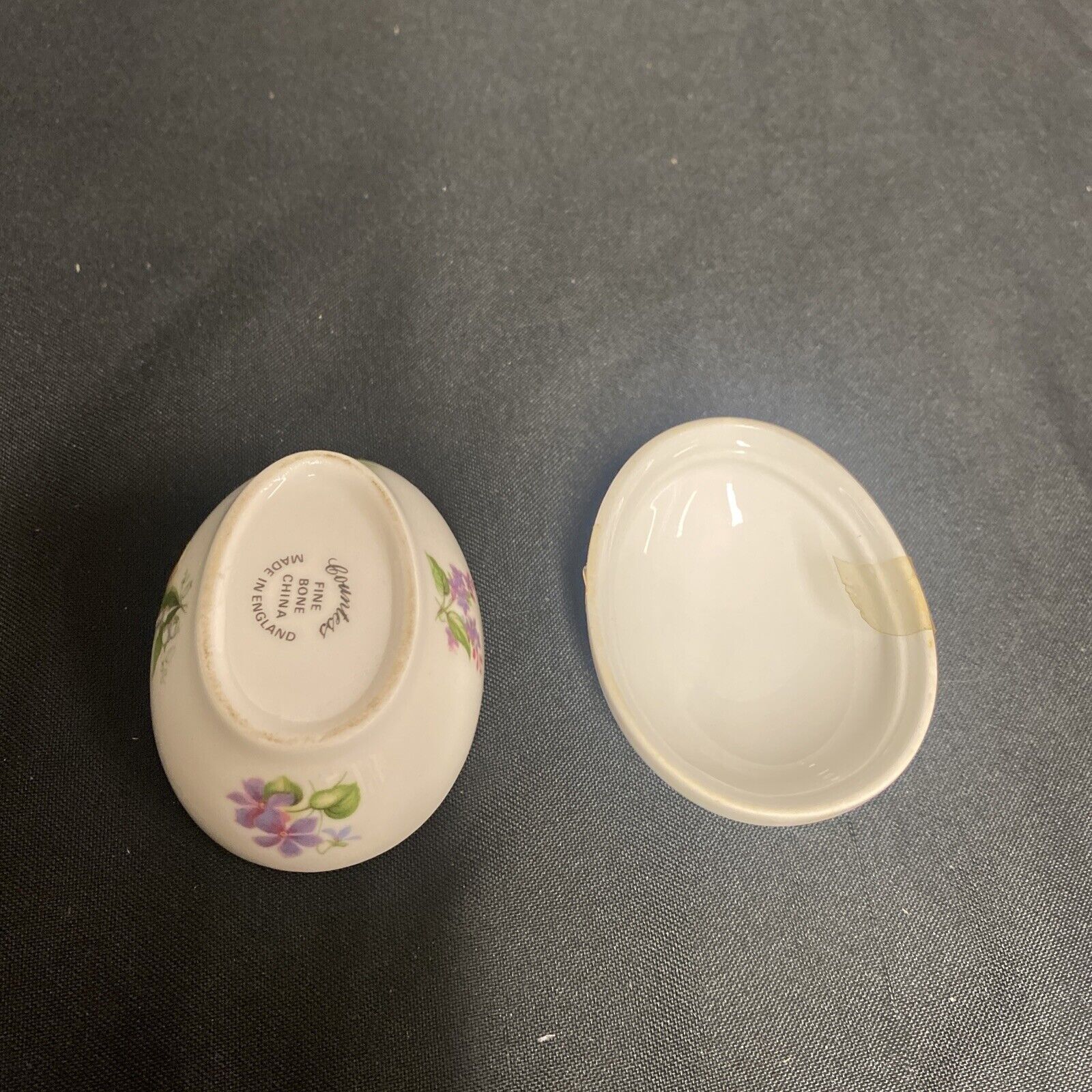 Trinket Box EGG - England Countess Fine Bone China Egg - (9211)