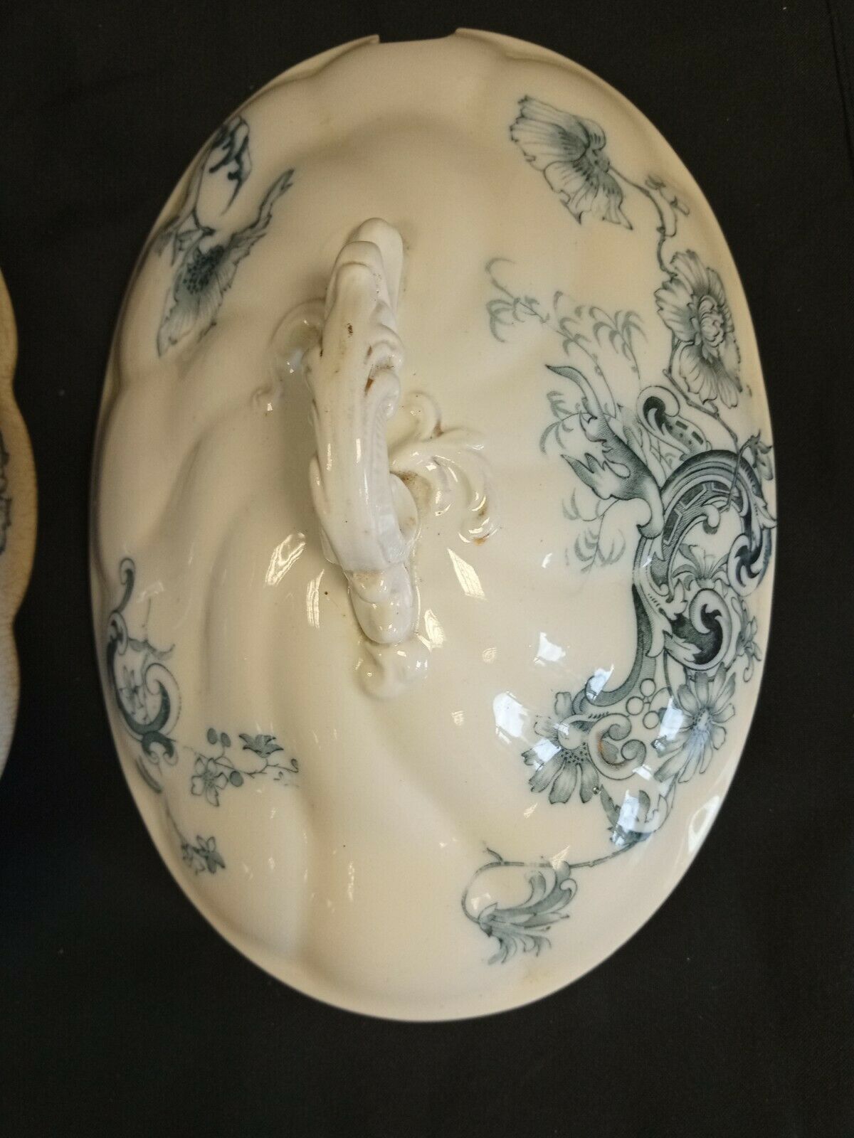 W H Grindley & Co England Tureen Marseilles 30cm 1892 - 1914 - (7970)