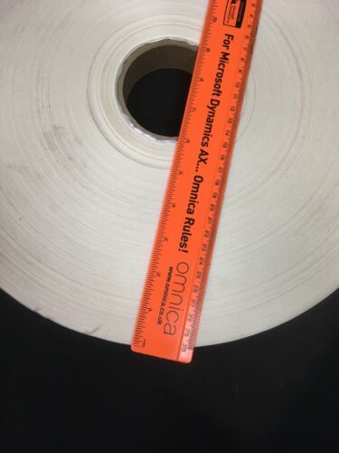 Christmas Gift Wrap Curling Ribbon 900 Metres Long x 25mm Wide HUGE reel WHITE