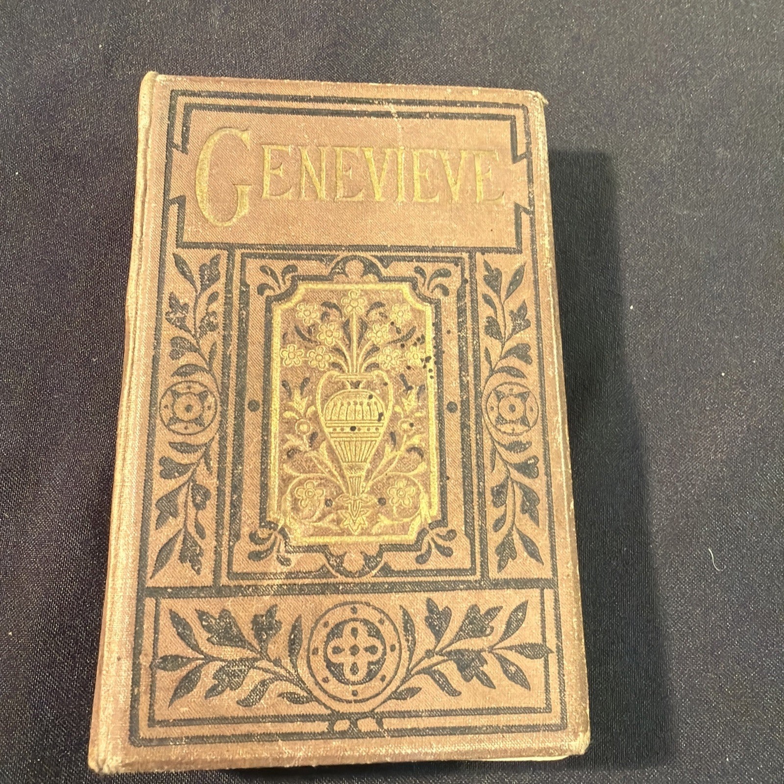 Antique Book 1800's, Genevieve, Christopher Von Schmid, Milner & Co.- (1975)