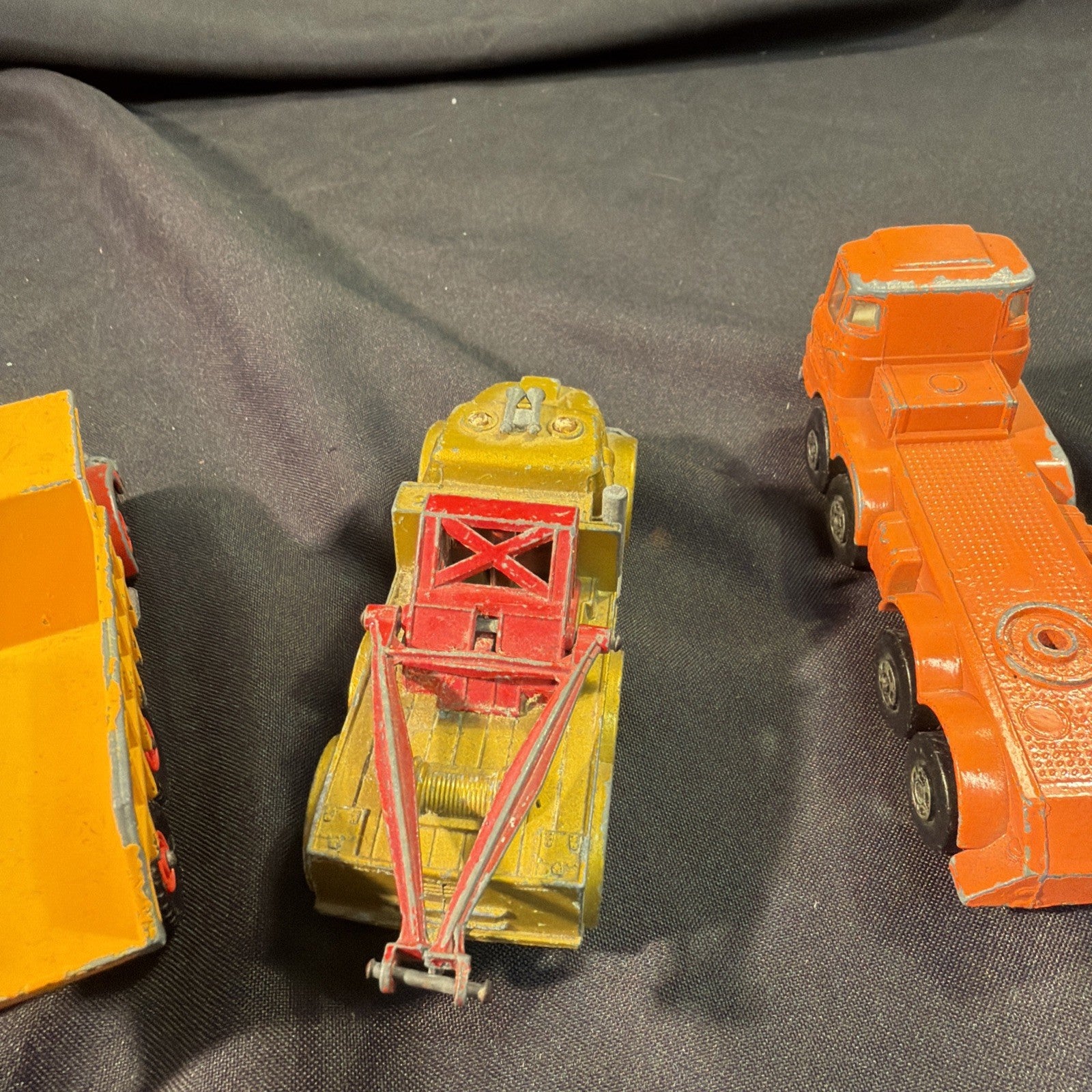 Matchbox Lesney Super Kings 1971-1973 Trucks x 6 inc Texaco Scammell Daf  - (2046)