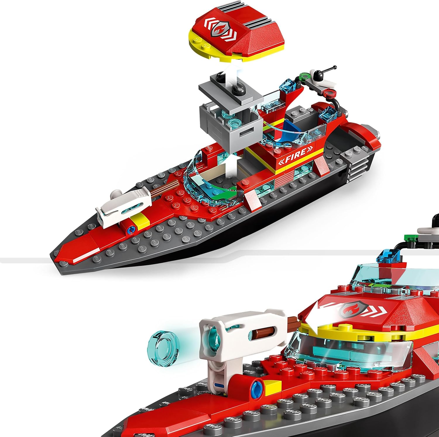LEGO City Fire - Fire Rescue Boat - 60373