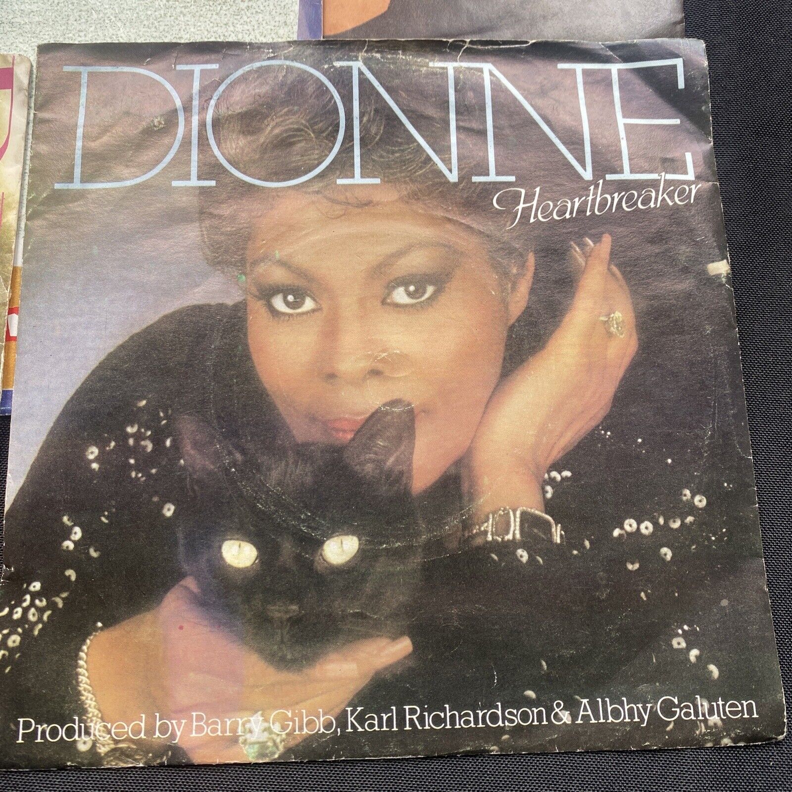 Vinyl Records 7" Singles 5x 80's Diana Ross, Dionne, Dire Straits, Donna - 9448