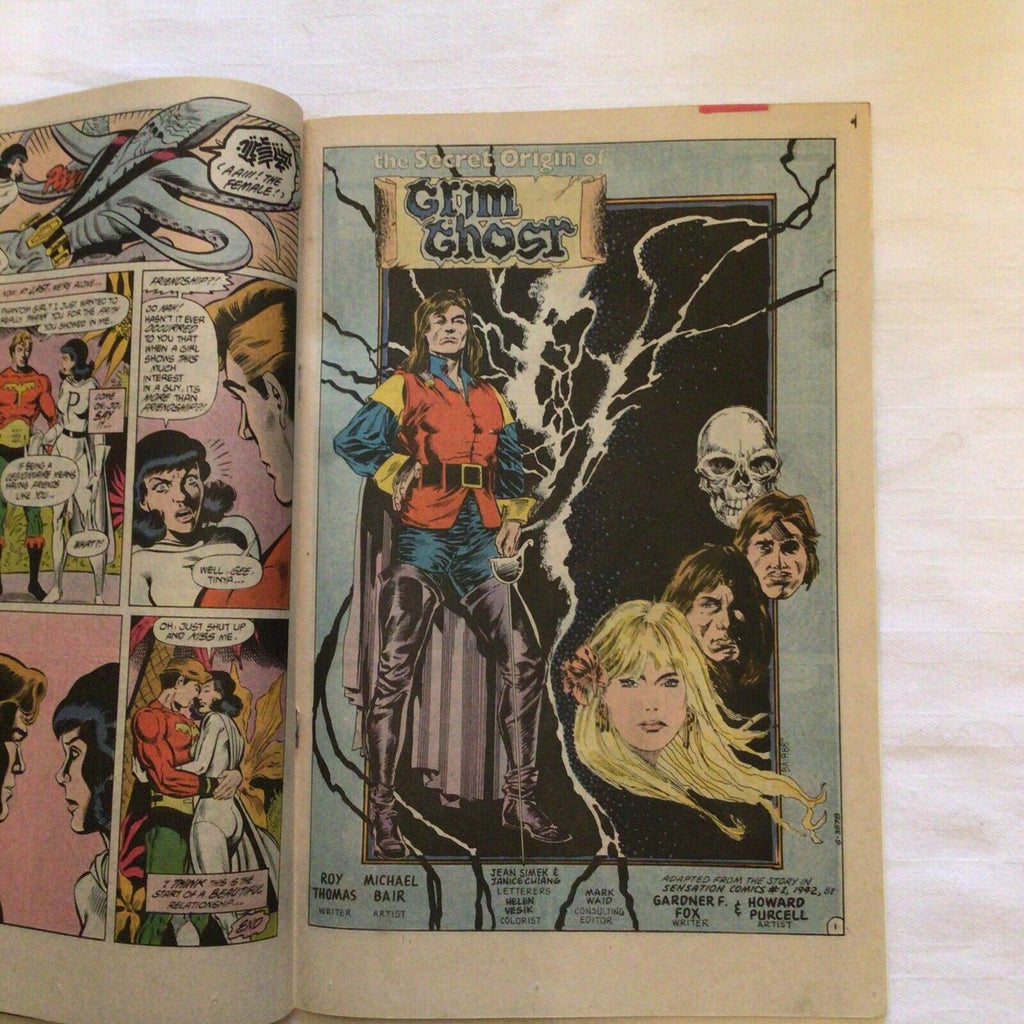 COMIC - DC Comics  Secret origins PHANTOM GIRL & GRIM GHOST - Jul 1989   (8882)