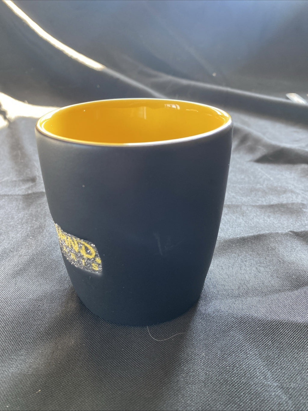 Disneyland Paris EXCLUSIVE Mickey Mouse mug glitter finish RARE - (1037)