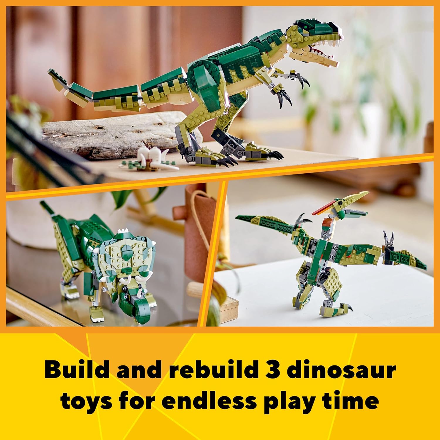 LEGO Creator 3 in 1 - Dinosaur: T. Rex - 31151