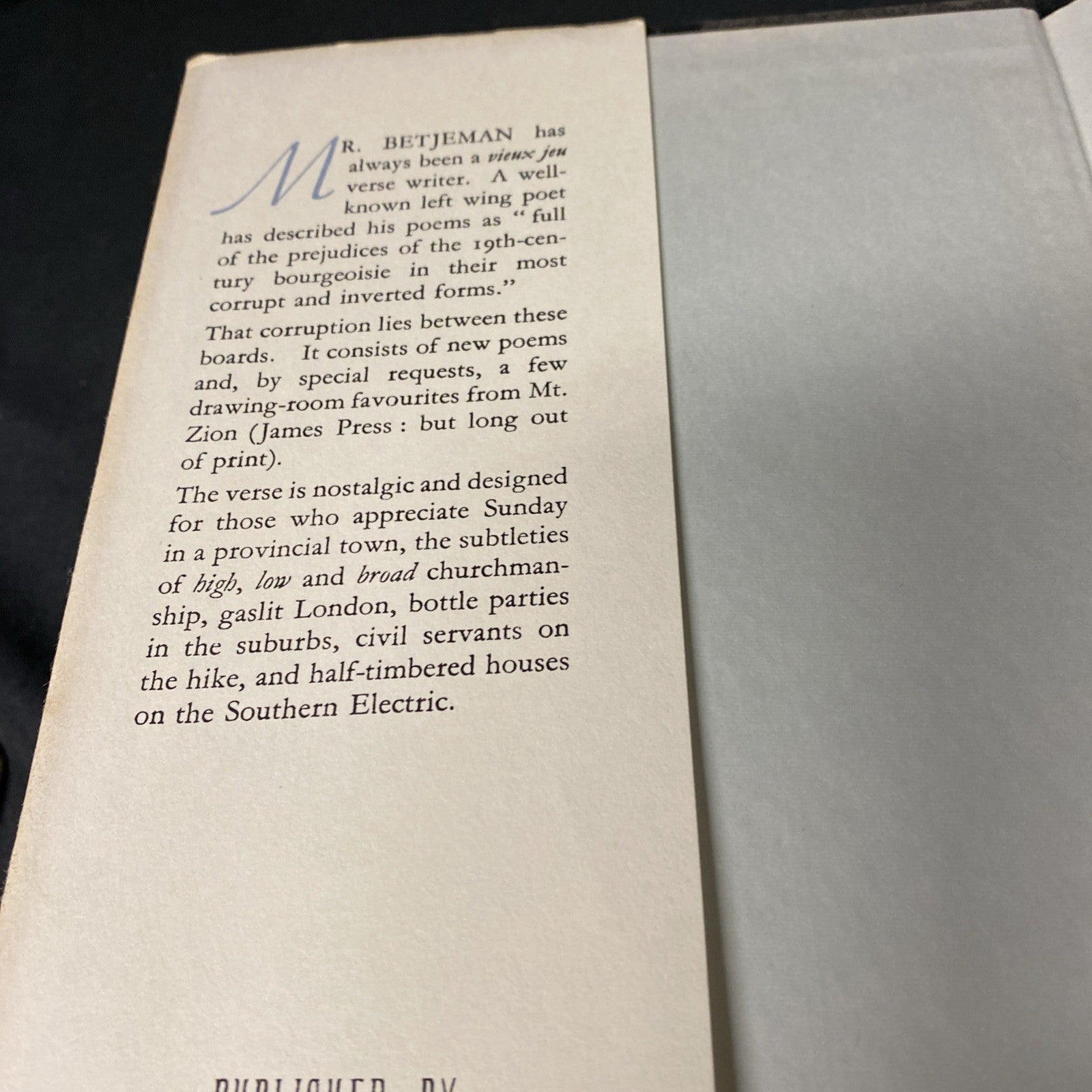 Book - Continual Dew - John Betjeman 1977 - (1645)